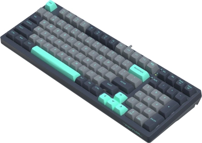 Клавиатура A4Tech FS300 механическая черный/серый USB for gamer LED (FS300 PANDA ROCK) кабель 1.8м