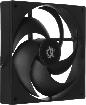 Вентилятор для корпуса ID-Cooling AS-140-K 140х140x25 черный 4-pin 30дБ Ret