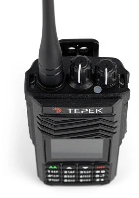 Рация Терек РК-322-DMR v.2024 3000кан. аккум. сигн.Цифровой/Аналоговый черный
