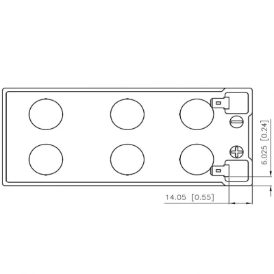 Батарея для ИБП CSB GPL1272 F2 FR 12В 7.2Ач