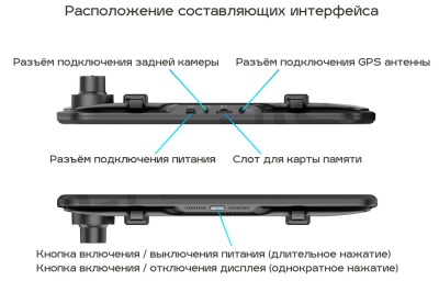 Видеорегистратор TrendVision MR-810 GT черный 2Mpix 1080x1920 1080p 140гр. GPS MSTAR 8336N