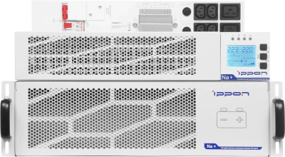 Источник бесперебойного питания Ippon Na+ RTA 10K 10000Вт 10000ВА белый