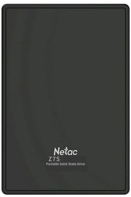 Накопитель SSD Netac USB-C 2TB NT01Z7S-002T-32BK Z7S 2.5" черный