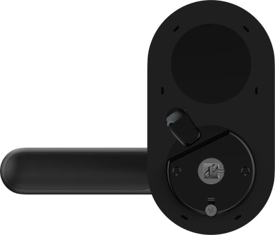 Умный замок Aqara Smart Door Lock U300 накладной разбл.отпеч.паль./код/пар/NFC/прил/мех.кл черный (DL-D02D_BL)