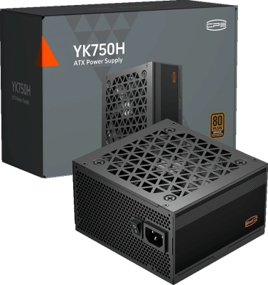 Блок питания PcCooler ATX 750W YK750H 80+ bronze (20+4pin) APFC 135mm fan 6xSATA RTL