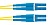 Патч-корд Panduit F92ELLNLNSNM002 2x9/125 OS1/OS2 LC дуплекс-LC дуплекс 2м LSZH