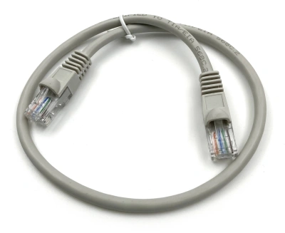 Патч-корд Buro UTP-5E-0,5M-G-LSZH UTP cat.5E 0.5м серый RJ-45 (m)-RJ-45 (m)