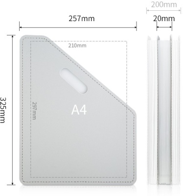Лоток вертикальный Deli 63952GREY для бумаг A4 серый полипропилен