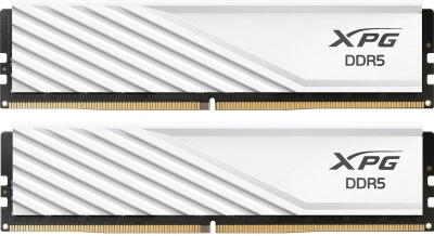 Память DDR5 2x16GB 6400MHz A-Data AX5U6400C3216G-DTLABWH XPG Lancer Blade RTL Gaming PC5-51200 CL32 DIMM UDIMM ECC 288-pin 1.4В kit dual rank с радиатором Ret