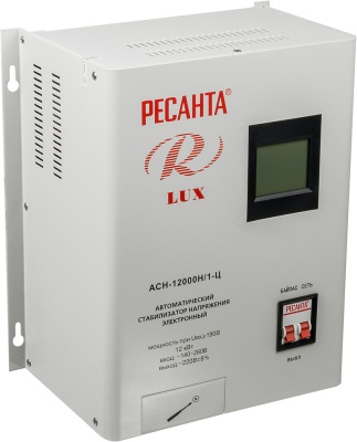 Стабилизатор напряжения Ресанта АСН-12000Н/1-Ц 12кВА однофазный серый (63/6/22)