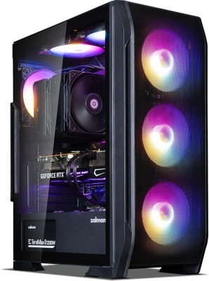Корпус Zalman N7 Plus V2 черный без БП ATX 2x120mm 5x140mm 2xUSB2.0 1xUSB3.0 audio bott PSU