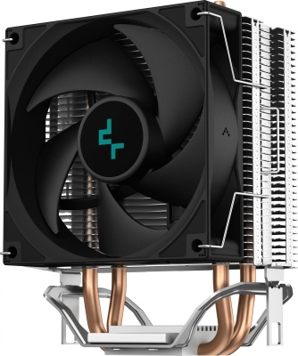 Устройство охлаждения(кулер) Deepcool AG200 Soc-AM5/AM4/1200/1700/1851 серебристый 4-pin 18-31dB Al+Cu 100W 304gr Ret (R-AG200-BKNNMN-G)