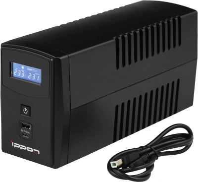 Источник бесперебойного питания Ippon Back Power Pro II Euro 650 360Вт 650ВА черный