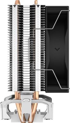 Устройство охлаждения(кулер) Deepcool AG200 Soc-AM5/AM4/1200/1700/1851 серебристый 4-pin 18-31dB Al+Cu 100W 304gr Ret (R-AG200-BKNNMN-G)