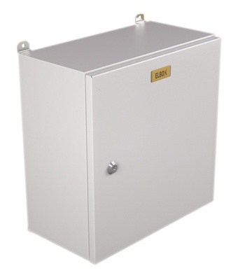 Шкаф электротехнический Elbox EMW-300.300.150-1-IP66 потол.пан. пан.основ. монтаж.пан. одноствор. настенный 300мм 300мм 150мм 135мм IP66 IK10 50кг белый металл уличный всепогодный