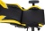 Кресло игровое Knight Thunder 5X черный/желтый экокожа крестов. металл Кресло игровое Knight Thunder 5X черный/желтый экокожа крестов. металл