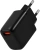 Сетевое зар./устр. Buro BUWG1 18W 3A (QC) USB-A универсальное черный (BUWG18P100BK)
