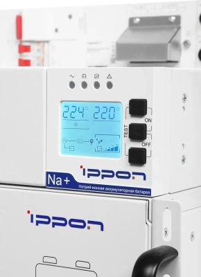 Источник бесперебойного питания Ippon Na+ RTA 6K 6000Вт 6000ВА белый