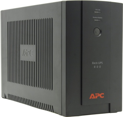 Источник бесперебойного питания APC Back-UPS BX800CI-RS 480Вт 800ВА черный