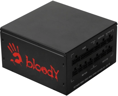 Блок питания Bloody ATX 1000W BD-PS1000G 80+ gold (20+4pin) APFC 140mm fan 12xSATA Cab Manag RTL