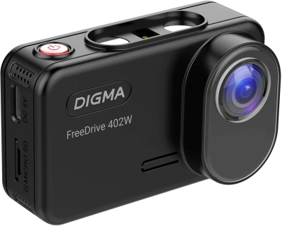 Видеорегистратор Digma FreeDrive 402W черный 4Mpix 2160x3840 1080p 170гр. SA 223
