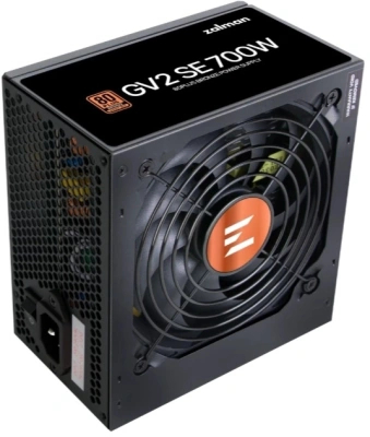 Блок питания Zalman ATX 700W ZM700-GV2SE 80+ bronze (20+4pin) 120mm fan 6xSATA RTL