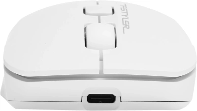 Мышь A4Tech Fstyler FG16CS Air белый оптическая 2000dpi silent беспров. USB для ноутбука 4but (FG16CS AIR WHITE)