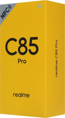 Смартфон Realme RMX5555 C85 Pro 128Gb 6Gb фиолетовый моноблок 3G 4G 6.78" 1080x2400 Android 14 50Mpix 802.11 a/b/g/n/ac NFC GPS GSM900/1800 GSM1900 Protect