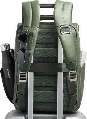 Рюкзак мужской Piquadro Tebe CA7158W144/VE хаки натур.кожа