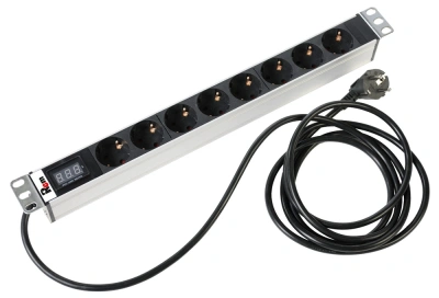 Блок распределения питания Rem R-16-8S-AM-440-3 гор.размещ. 8xSchuko базовые 16A Schuko 3м