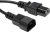 Шнур питания Lanmaster LAN-PP13/14-1.8-BK C13-С14 проводник.:3x0.75мм2 1.8м 220В 10А (упак.:1шт) черный