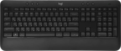 Клавиатура + мышь Logitech MK540 клав:черный мышь:черный USB беспроводная slim Multimedia (920-008691)