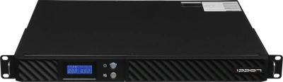 Источник бесперебойного питания Ippon Pacific II 1U 700 630Вт 700ВА черный