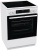 Плита Электрическая Gorenje GEC6C40WD белый стеклокерамика (без крышки)