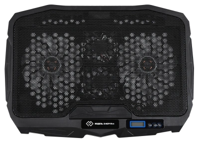 Подставка для ноутбука Digma D-NCP170-4 17" 390x280x28мм 2xUSB 4x 70/125ммFAN 750г черный