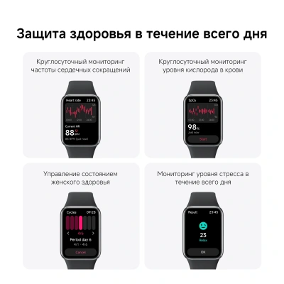 Фитнес-трекер Xiaomi Smart Band 9 Pro AMOLED корп.:розовое золото рем.:розовый (BHR8714GL)