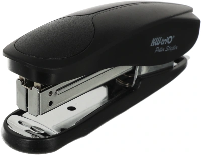 Степлер Kw-Trio 05566 Half-strip Pollex 24/6 26/6 (20листов) встроенный антистеплер ассорти 105скоб