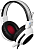 Наушники с микрофоном Оклик HS-G300 ARMAGEDDON белый/черный 2.2м мониторные оголовье (361558)