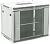 Шкаф коммутационный Rexant (04-0666-111) настенный 6U 600x600мм пер.дв.стекл металл 2 бок.пан. направл.под винты 60кг серый 14кг 230град. 368мм IP20 сталь