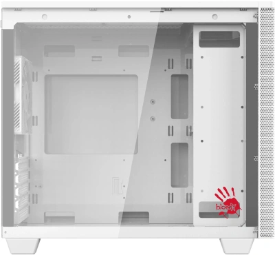 Корпус Bloody BD-CC117F белый без БП mATX 5x120mm 1xUSB2.0 1xUSB3.0 audio bott PSU