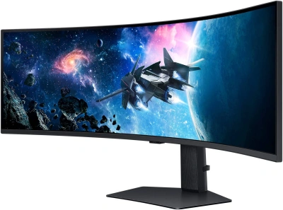 Монитор Samsung 49" S49CG954EMXUE черный VA LED 32:9 полуматовая HAS Piv 450cd 178гр/178гр 5120x1440 240Hz FreeSync Premium Pro DP USB 15.6кг