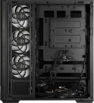 Корпус Zalman P40 DS черный без БП ATX 6x120mm 2x140mm 2xUSB3.0 audio bott PSU