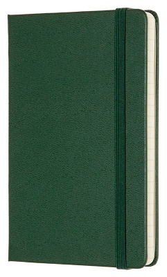 Блокнот Moleskine CLASSIC MM710K15 Pocket 90x140мм 192стр. линейка твердая обложка зеленый