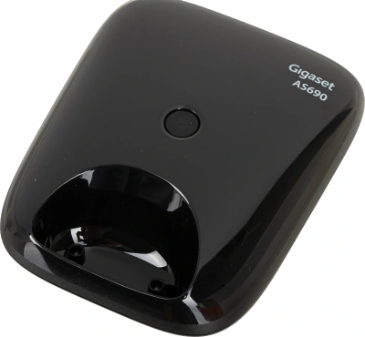 Р/Телефон Dect Gigaset AS690 черный АОН