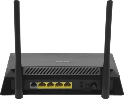 Роутер беспроводной D-Link DSL-224 (DSL-224/R1A) N300 10/100BASE-TX черный