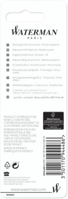 Стержень шариковый Waterman Standard Maxima (S0944480) M 1мм черные чернила блистер