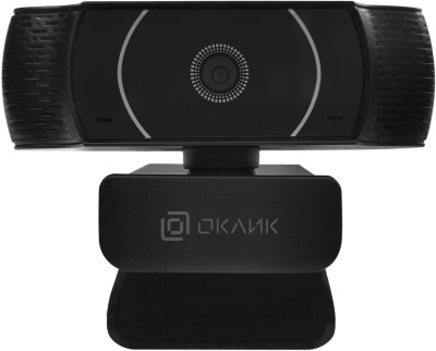 Камера Web Оклик OK-C016HD черный 1Mpix (1280x720) USB2.0 с микрофоном