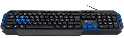 Клавиатура Оклик 750G FROST WAR черный/черный USB Multimedia for gamer (337452) кабель 1.8м