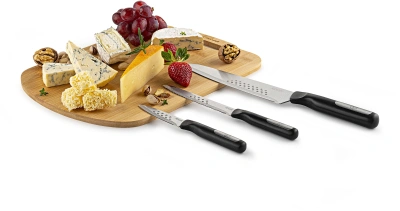Набор ножей кухон. Rondell Bayoneta RD-1569 компл.:4предм. разд.дос. черный блистер