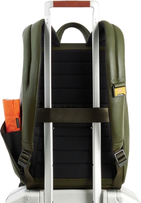 Рюкзак мужской Piquadro Russel CA6765W137/VE2 хаки натур.кожа